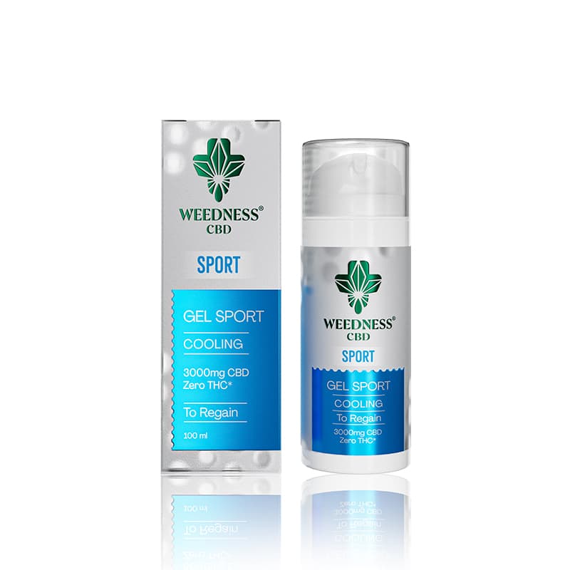 Sport-Muskel- & Gelenk-Gel (Kühleffekt) 3000mg CBD