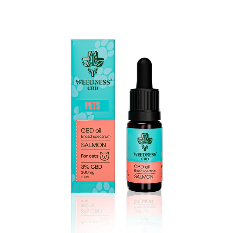 CBD-Öl 3% für Katzen | Lachs 10ml