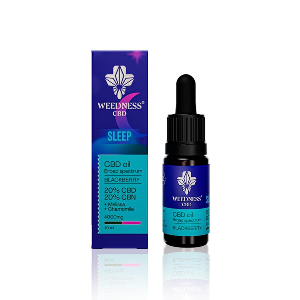 Sleep CBD-Öl 20% + CBN 20% | Brombeere 10ml