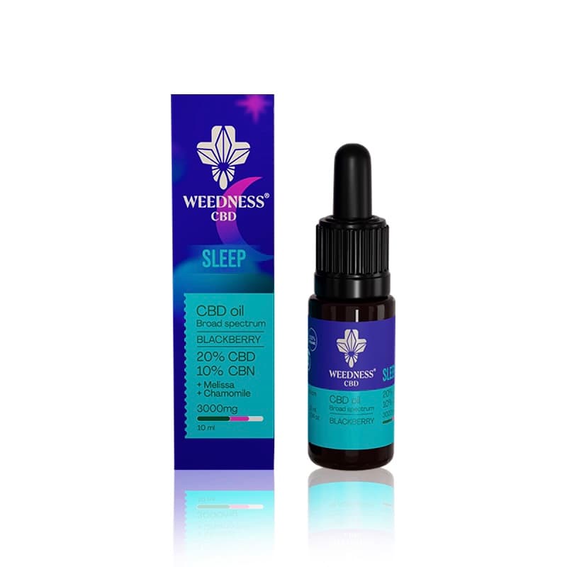 Sleep CBD-Öl 20% + CBN 10% | Brombeere 10ml