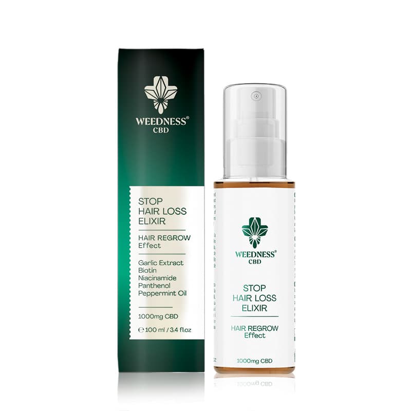Stop-Haarausfall-Elixier mit 1000mg CBD