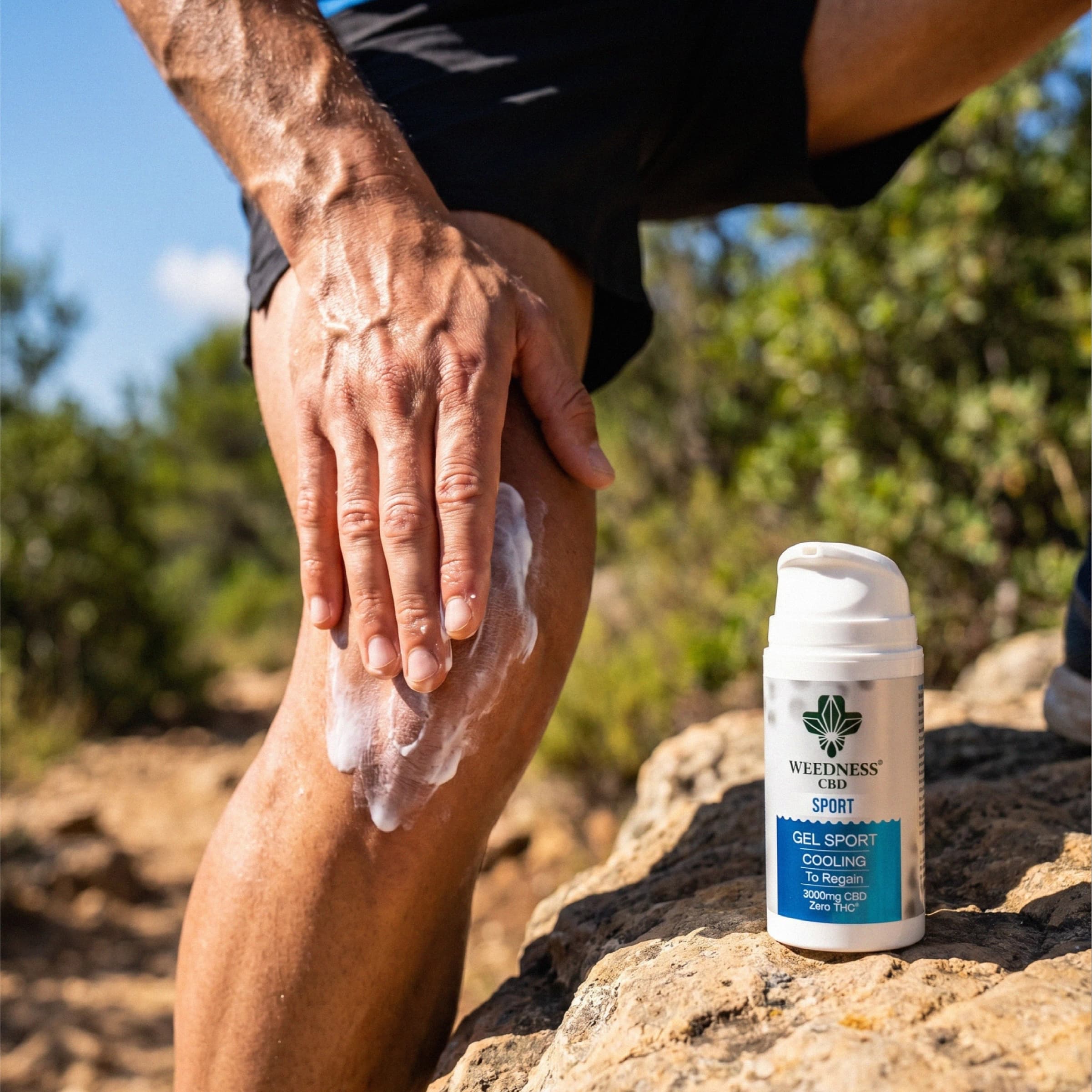Sport-Muskel- & Gelenk-Gel (Kühleffekt) 3000mg CBD