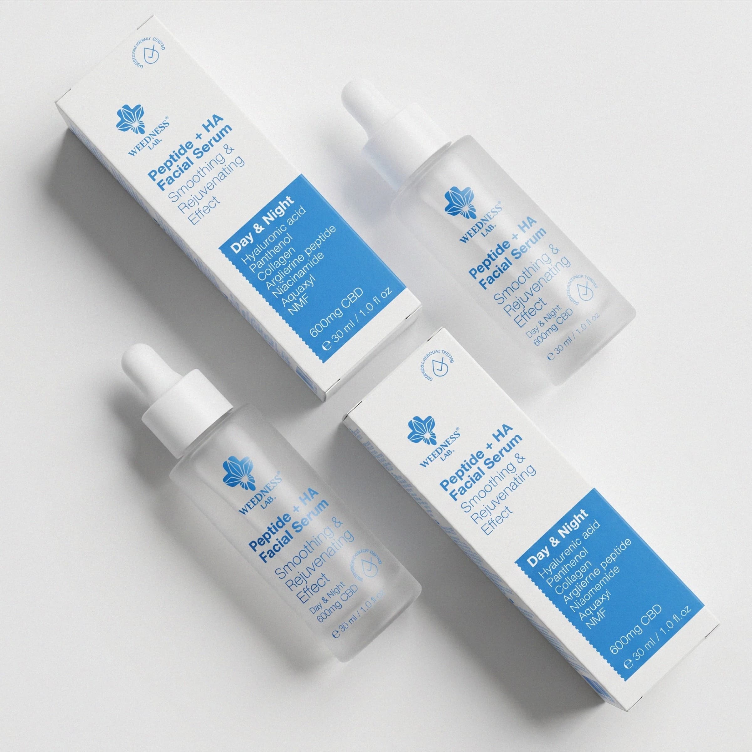 Peptid + Hyaluronsäure CBD-Gesichtsserum