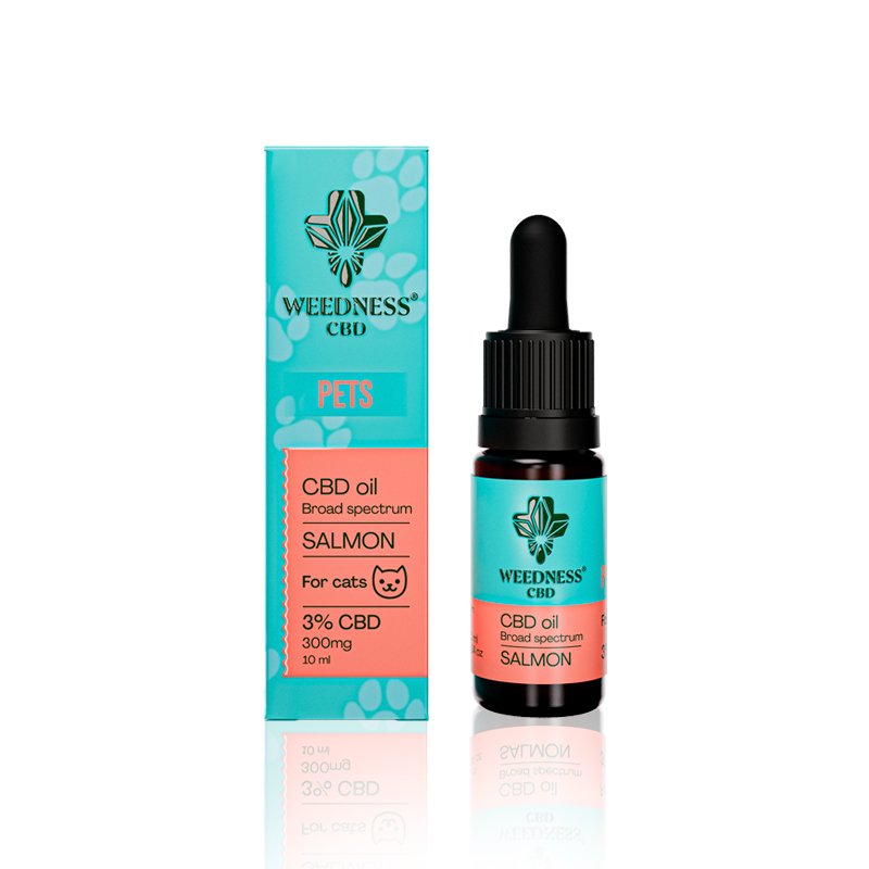 CBD-Öl 3% für Katzen | Lachs 10ml