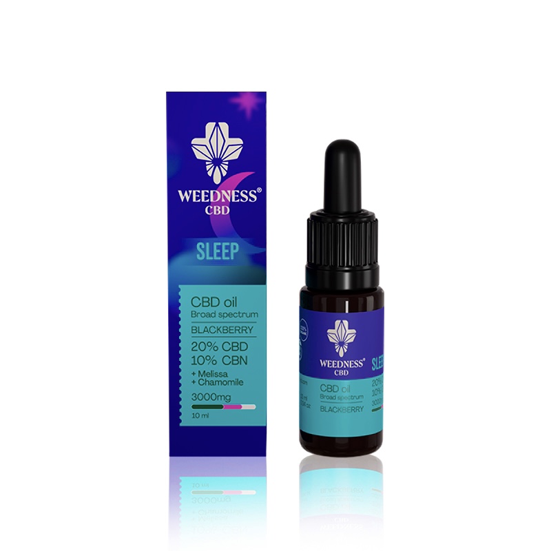 Sleep CBD-Öl 20% + CBN 10% | Brombeere 10ml
