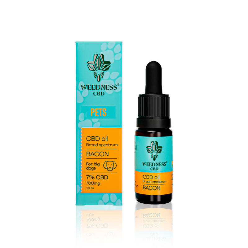 CBD-Öl 7% für große Hunde | Speck 10ml